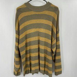 Free People Beach Striped Sweater Womens size S